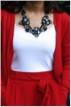The Opera In Vienna Crystal Pearl Necklace