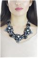 The Opera In Vienna Crystal Pearl Necklace