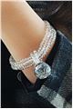 Ice Drop Crystal Silver Bracelet