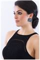 The Island Hopper Crystal Blue Stud Earrings