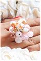 Flower Power Crystal Statement Ring