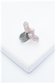 The Babydoll Crystal Floral Ring