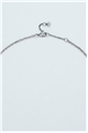 Neptune Pave Blue Stone Diamante Pendant Necklace