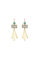 Ivory Marble Danglers