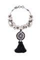 Threaded With Love Pearl Tassel Necklace