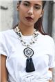 Threaded With Love Pearl Tassel Necklace