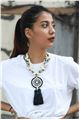 Threaded With Love Pearl Tassel Necklace