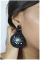 Black Beauty Pearl Statement Earrings