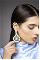 Intense Ivory Pearl Statement Earrings