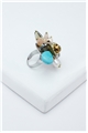 Forever Young Aquamarine Stone Statement Ring