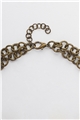 Frost Drop Multi-Layer Chain Necklace