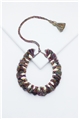 Multi-Thread Florescent Shell Necklace