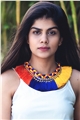 Yellow Blue Orange Braided Thread Tassel Necklace