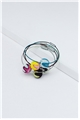Set of 5 Multi Colour Thread Ball Bracelets 2
