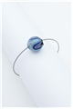 Black Blue Thread Ball Wire Bracelet