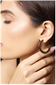 Gold Double Hoop Earrings