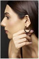 Silver Double Hoop Earrings
