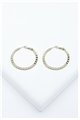 Rosaline Gold Hoop Earrings
