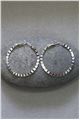 Harriet Silver Hoop Earrings