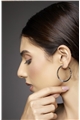 Harriet Silver Hoop Earrings