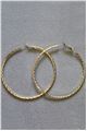 Aurora Gold Hoop Earrings