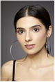 Greta Silver Hoop Earrings