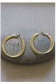 Ximena Gold Hoop Earrings