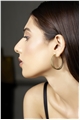Ximena Gold Hoop Earrings