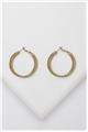 Luciana Gold Hoop Earrings