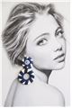 Anenomé Swirl Hoop Earrings