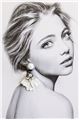 Dahlia Petale Resortwear Drop Earrings