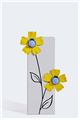 Soleil L’aster Acrylic Flower Stud Earrings