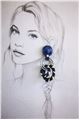 Butterfly Interlocked Double Hoop Earrings