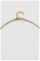 Artisan Angles Matt Gold Long Necklace