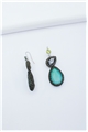 Emily Turquoise Crystal Crochet Earrings