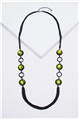 Luminous Emerald Gemstone Necklace