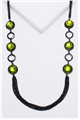Luminous Emerald Gemstone Necklace