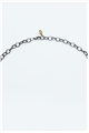 Sunburst Glass Beads Statement Necklace