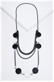 Ebony & Ivory Shell Layered Necklace