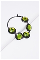 Luminous Emerald Gemstone Bracelet