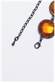 Radiant Amber Gemstone Bracelet