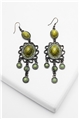 Verde Gemstone Drop Earrings