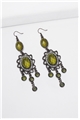 Verde Gemstone Drop Earrings