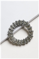 Milky-Way Crystal Silver Bracelet