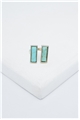 Twin Turquoise Bar Marble Ring