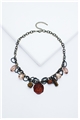Brown Dice Necklace