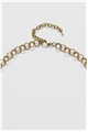 Soul Searcher Topaz Pearl Gold Link Long Necklace