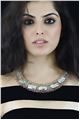 Circle Of Love Pink Crystal Necklace