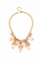 The Ballet Dancer Champagne Crystal Drop Necklace