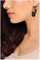 Neverland Black Pearl Drop Earrings